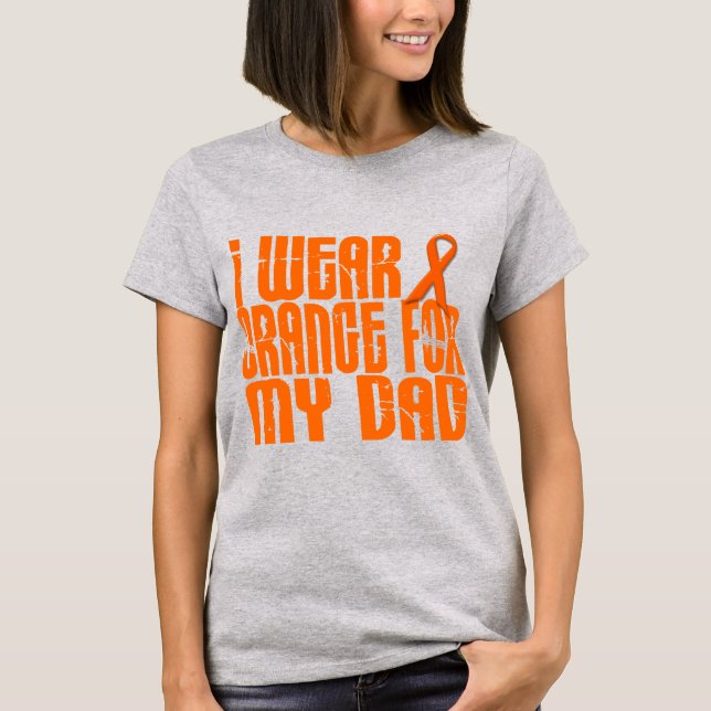 Camiseta Llevo el naranja para mi papá 16 (Anverso)