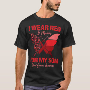 Camiseta Llevo El Rojo En Memoria De Mi Hijo Consciente Del
