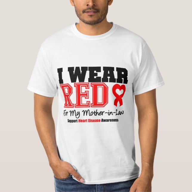 Camiseta Llevo el rojo para mi suegra (Anverso)