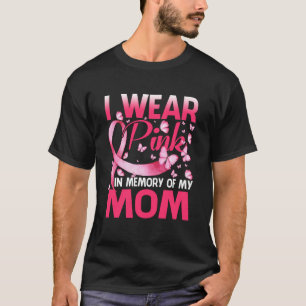 Camiseta Llevo El Rosa En Memoria De Mi Mamá
