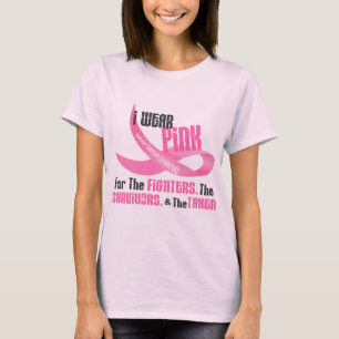 Camiseta Llevo el rosa para los SUPERVIVIENTES de los