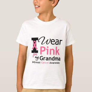 Camiseta Llevo el rosa para mi abuela