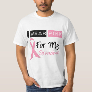Camiseta Llevo el rosa para mi abuela