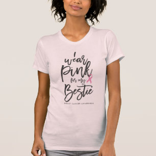 Camiseta Llevo el rosa para mi Bestie