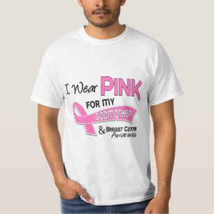 Camiseta Llevo el rosa para mi cáncer de pecho de la