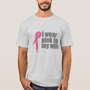 Camiseta Llevo el rosa para mi esposa