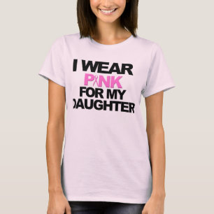 CAMISETA LLEVO EL ROSA PARA MI HIJA