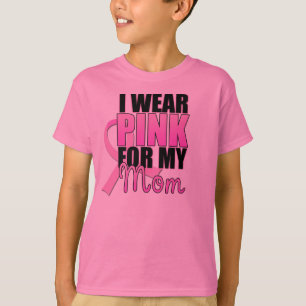 Camiseta Llevo el rosa para mi mamá