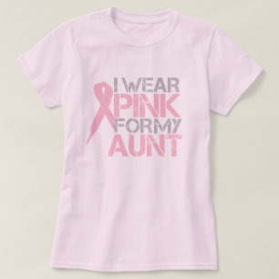 Camiseta Llevo el rosa para mi tía ($21,95)