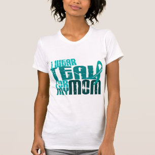 Camiseta Llevo el trullo para mi cáncer ovárico de la mam