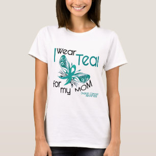 Camiseta Llevo el trullo para mi cáncer ovárico de la mam