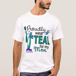 Camiseta Llevo el trullo para mi cáncer ovárico de la mam