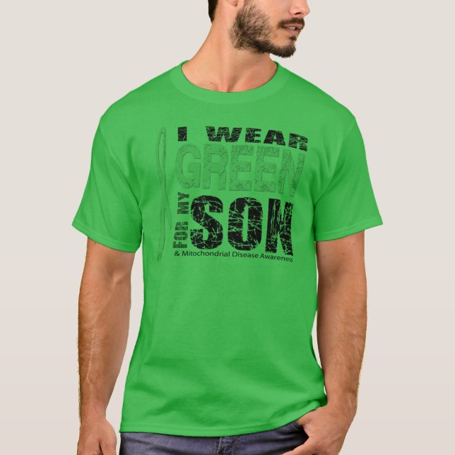 Camiseta Llevo el verde para mi hijo (Anverso)