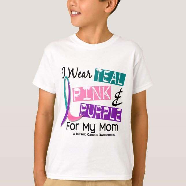 Camiseta Llevo la cinta de la tiroides para mi mamá 37 (Anverso)