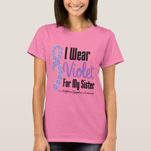 Camiseta Llevo la cinta del linfoma de Hodgkins para mi