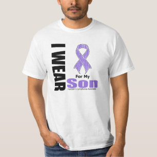 Camiseta Llevo la cinta violeta para mi enfermedad de