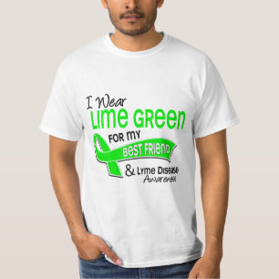 Camiseta Llevo la enfermedad de Lyme del mejor amigo de la
