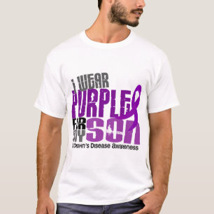 Camiseta Llevo la púrpura para la mi enfermedad de Crohn