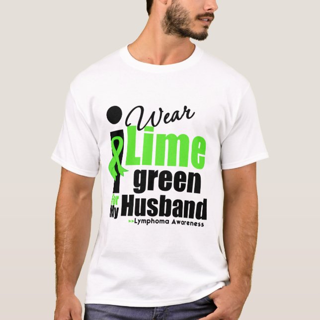Camiseta Llevo la verde lima para mi marido (Anverso)