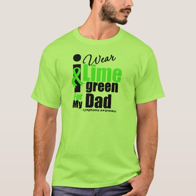 Camiseta Llevo la verde lima para mi papá (Anverso)