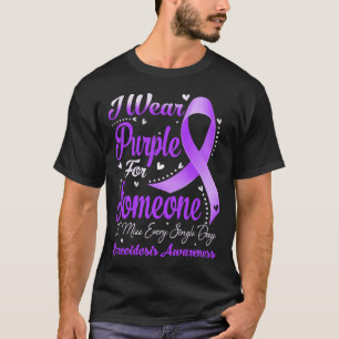 Camiseta Llevo Morado Por Alguien Conciencia de SARCOIDOSIS