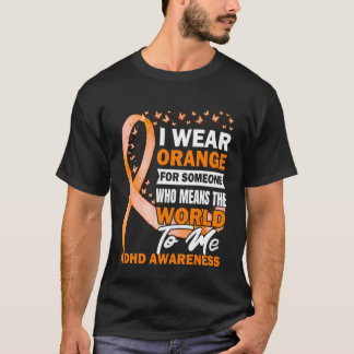 Camiseta Llevo Naranja por Alguien Conciencia del TDAH