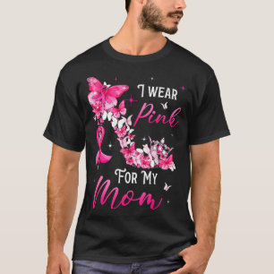 Camiseta Llevo Nk Para Mi Mamá Cinta De Cáncer De Mama Supr