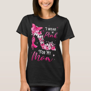 Camiseta Llevo Nk Para Mi Mamá Cinta De Cáncer De Mama Supr
