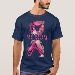 Camiseta Llevo Pañuelo Rosa Para Mi Mamá Pin De Conciencia 