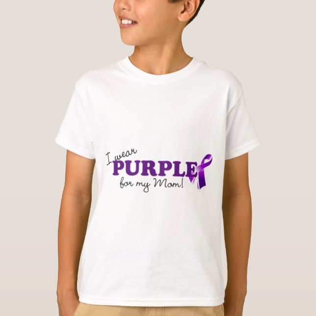 Camiseta Llevo púrpura (Anverso)