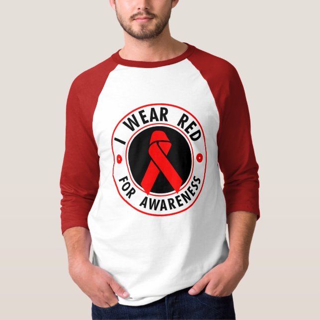 Camiseta LLEVO ROJO… Para la conciencia (Anverso)