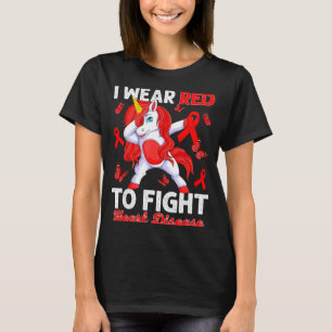 Camiseta Llevo Rojo Para Luchar Contra El Día De La Concien