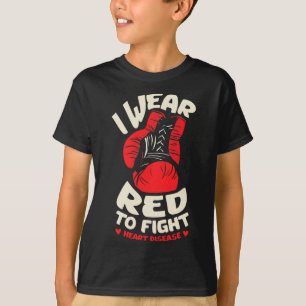 Camiseta Llevo Rojo Para Luchar Contra La Cardiopatía Congé