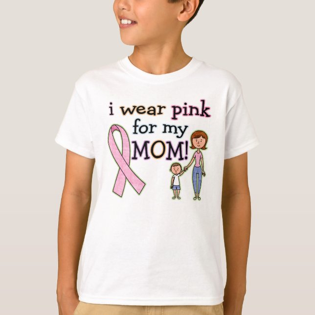 Camiseta Llevo rosa para mis hijos chicos (Anverso)