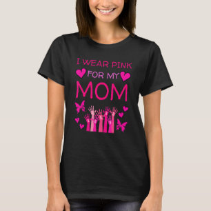 Camiseta Llevo Rosado Por Mi Mamá En Octubre Usamos Costill