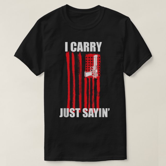 Camiseta Llevo. Sólo digo que el transporte oculto (Diseño del anverso)