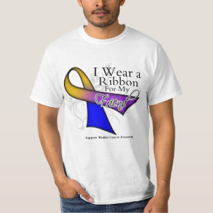 Camiseta Llevo una cinta para mi amigo - cáncer de vejiga
