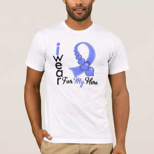 Camiseta Llevo una cinta para mi héroe - atresia del