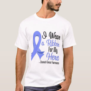 Camiseta Llevo una cinta para mi héroe - cáncer de estóm