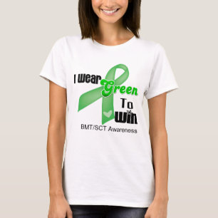 Camiseta Llevo una cinta verde para ganar BMT/SCT