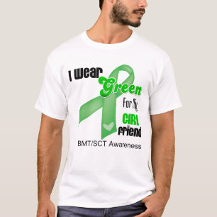 Camiseta Llevo una cinta verde para mi novia BMT/SCT