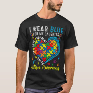 Camiseta Llevo Una Increíble Conciencia Del Autismo Azul Po