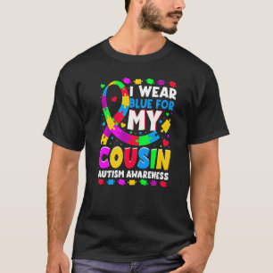 Camiseta Llevo Una Increíble Conciencia Del Autismo Azul Po