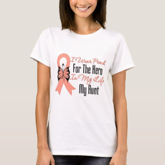 Camiseta Llevo una liebre por el héroe de mi vida... mi tía