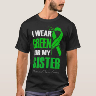 Camiseta Llevo Verde Por La Enfermedad Mitocondrial De Mi H