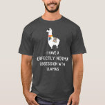 Camiseta Lllama Lovers   Cute Llama with Sunglasses<br><div class="desc">Lllama Lovers   Cute Llama with Sunglasses . Check out our birthday t shirt selection for the very best in unique or custom,  handmade pieces from our shops.</div>