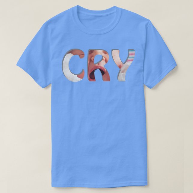 CAMISETA LLORAR (Diseño del anverso)