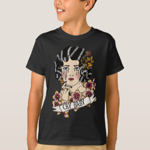 Camiseta Llorar Bebé Americano Tradicional, Vieja Escolar D