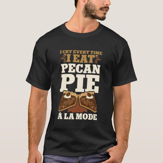 Camiseta Lloro cada vez que como pastel de nueces de macada (Anverso)