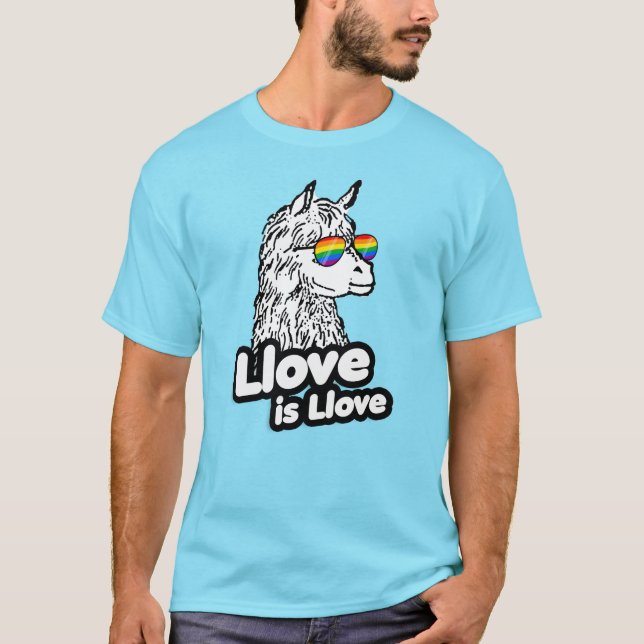 Camiseta Llove es Llama Llove (Anverso)